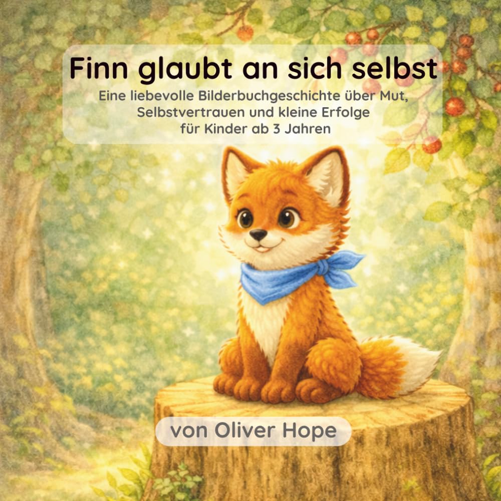Finn glaubt an sich selbst: Eine liebevolle Bilderbuchgeschichte über Mut, Selbstvertrauen und kleine Erfolge für Kinder ab 3 Jahren (Die kleinen Finn Geschichten)
