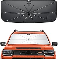 Vista 9 de SXCY Parasol para parabrisas Kia NIRO 2023-2026, accesorios 2021-2024 2025 2026 NIRO EV 2023-2026, 2023-2025, 2026, parasol plegable para rayos UV