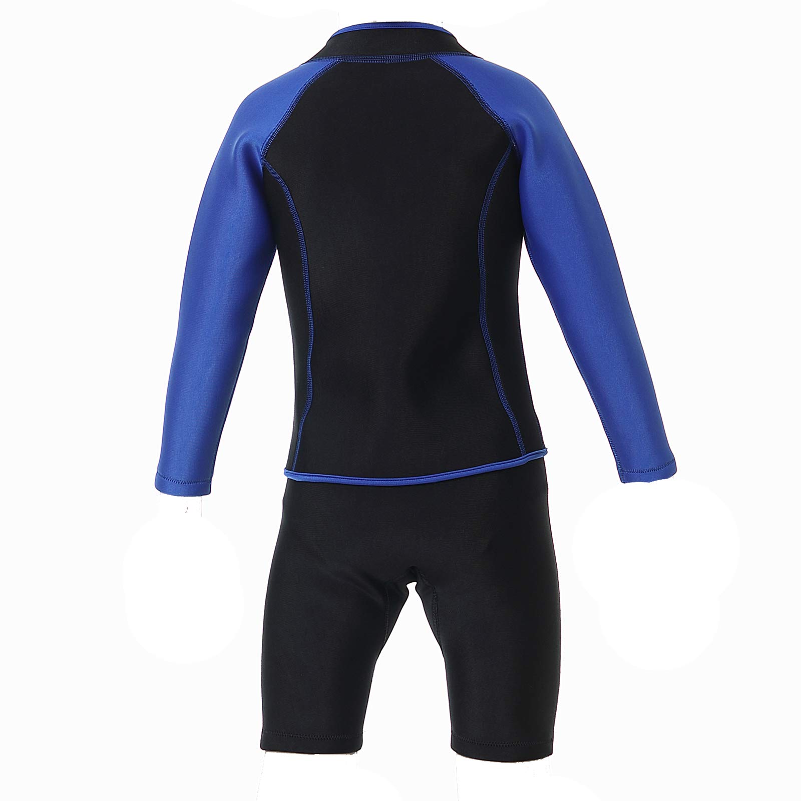 Kinder Neoprenanzug Jungen Kurzarm Badeanzug Sonnenschutz 2,5 mm Neopren zweiteilige Neoprenanzüge Shorts Junior Jugend Neoprenanzug Schwimmanzug