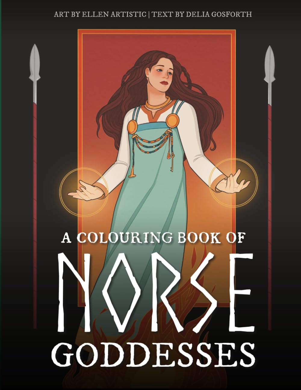 A Coloring Book of Norse Goddesses