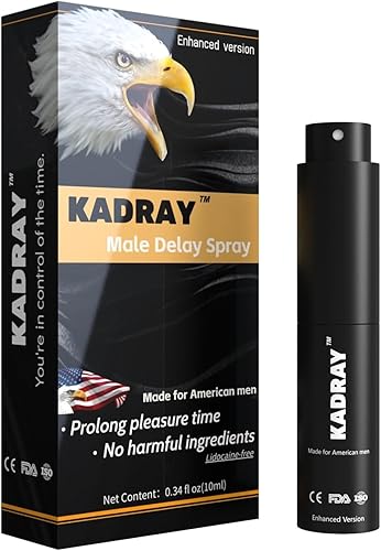 Miniatura 1 de Kadray Spray de retardo masculino para hombres clínicamente probado para ayudarte a durar más tiempo en la cama, mejor sensación maximizada+prolonga