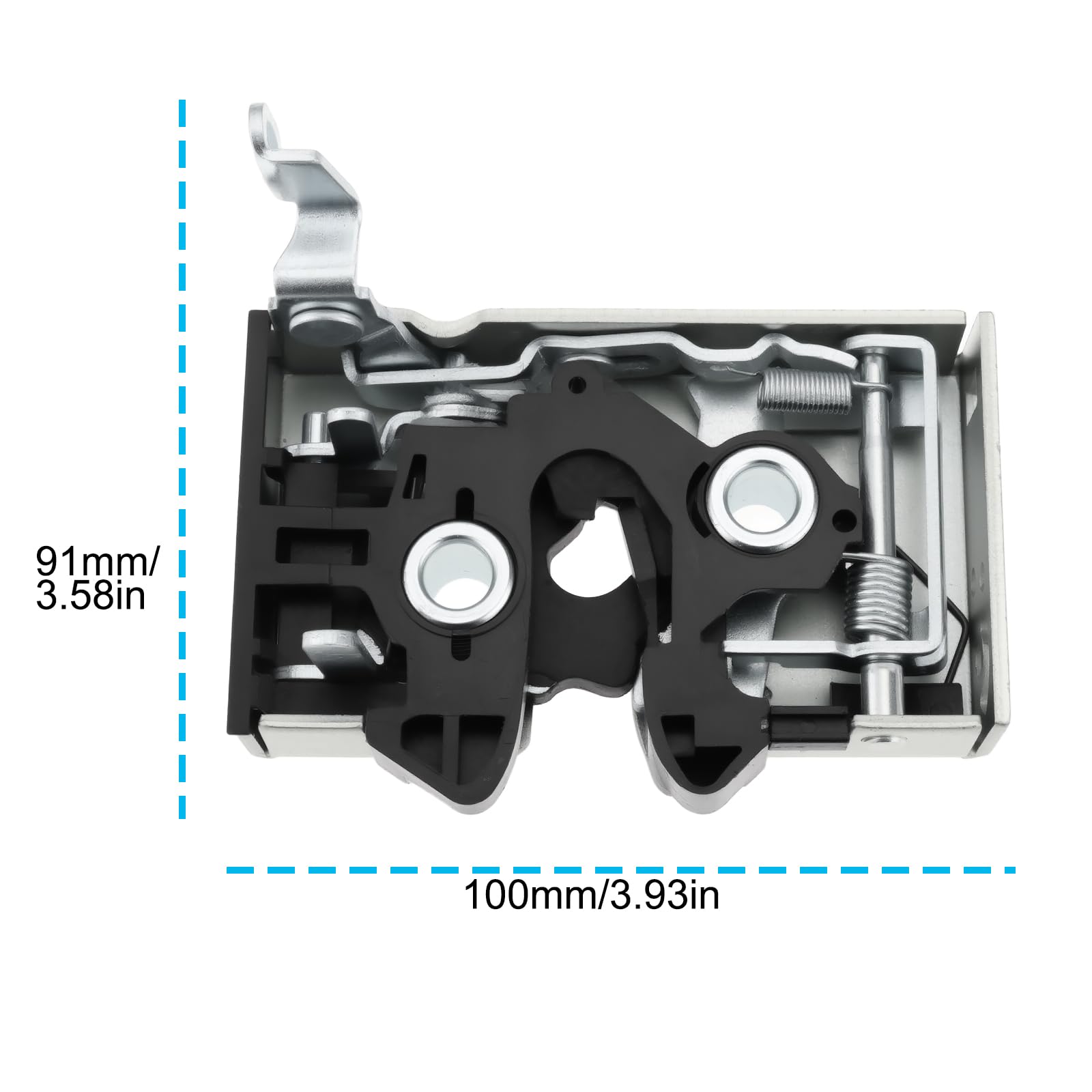 EMSea Actionneur de Serrure de Porte Avant Gauche 8A1837015A Compatible avec Audi 80 B3 (1986-1991) Et B4 (1991-1995)