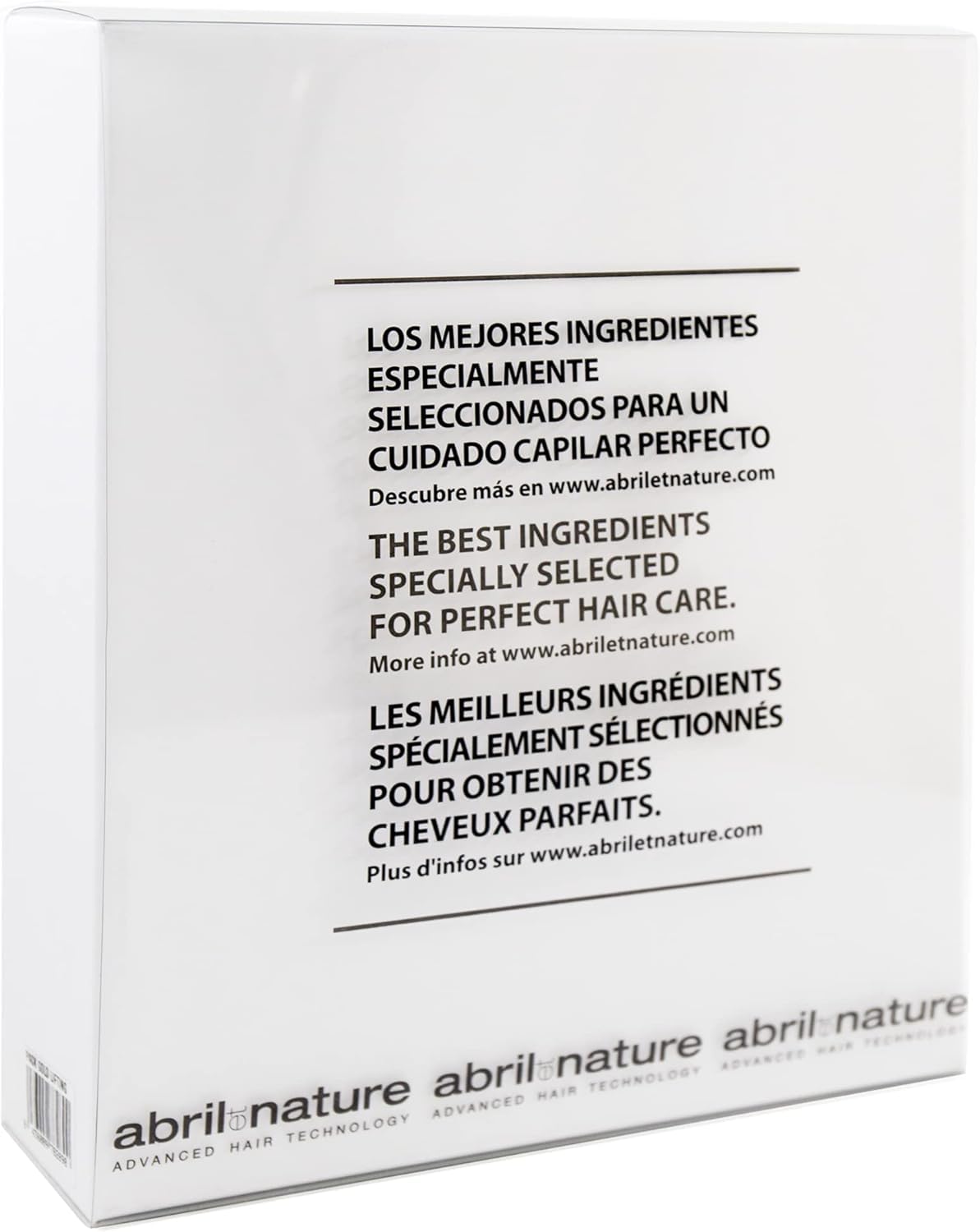 abril et nature - Set de Soins Capillaires Professionnels Régénérants - Cell Innove - Pack Shampooing, Masque et Sérum pour Cheveux - Avec Cellules Souches Végétales - Régénère et Rajeunit - 550 ml