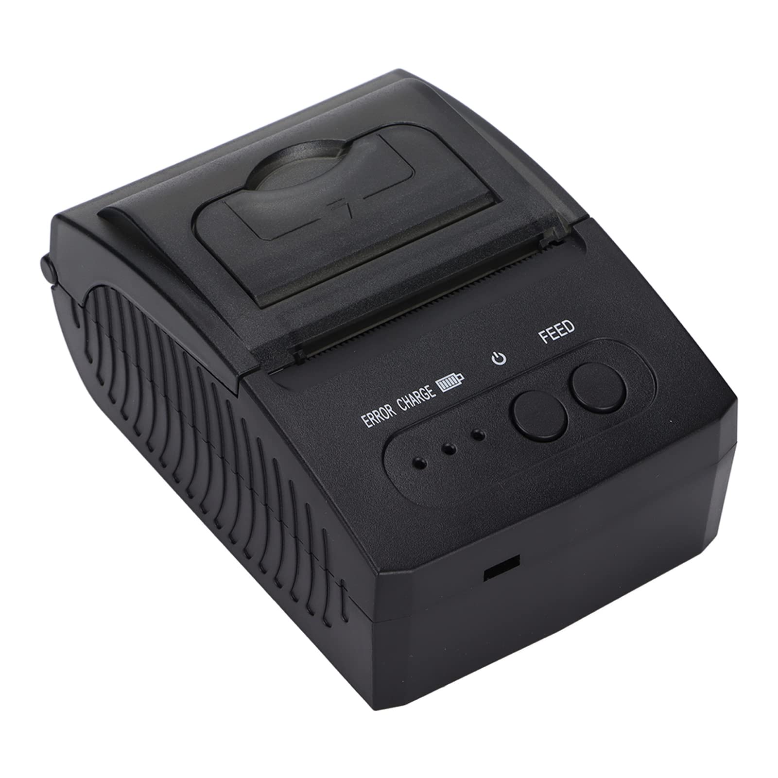 Thermal Label Printer, 58mm POS Label Printer Maker, Portable Transportation Thermal Label Maker Receipt Printer Label Maker Machine for Product Labels/Warehouse Labels/Barcode Labels(UK)