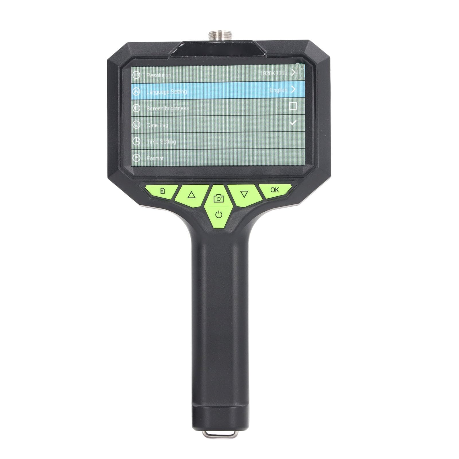 Generic Cámara Endoscópica Industrial 1080P con Lente Impermeable y Pantalla de 4,3" para Mantenimiento del Hogar y Rescate Al Aire Libre (10m)