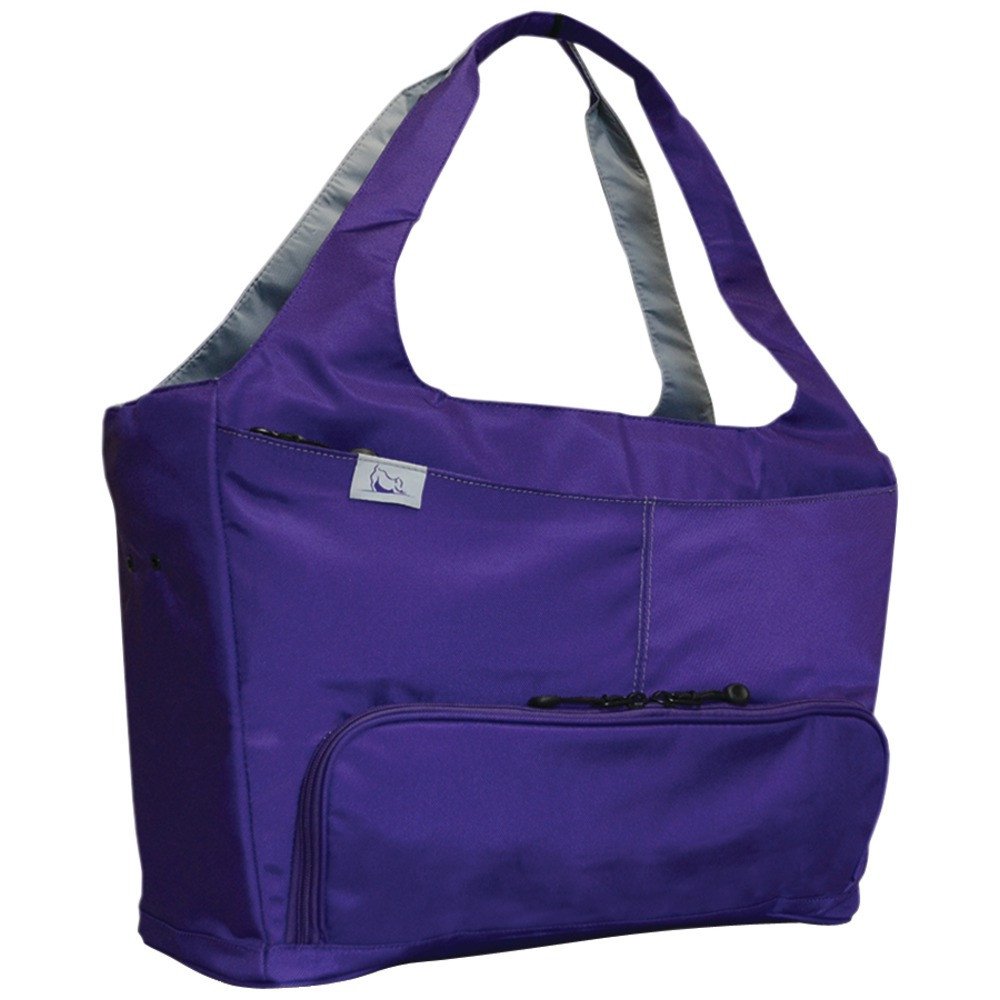 HOTDOG YOGA Tote Bag, Medium, Amethyst