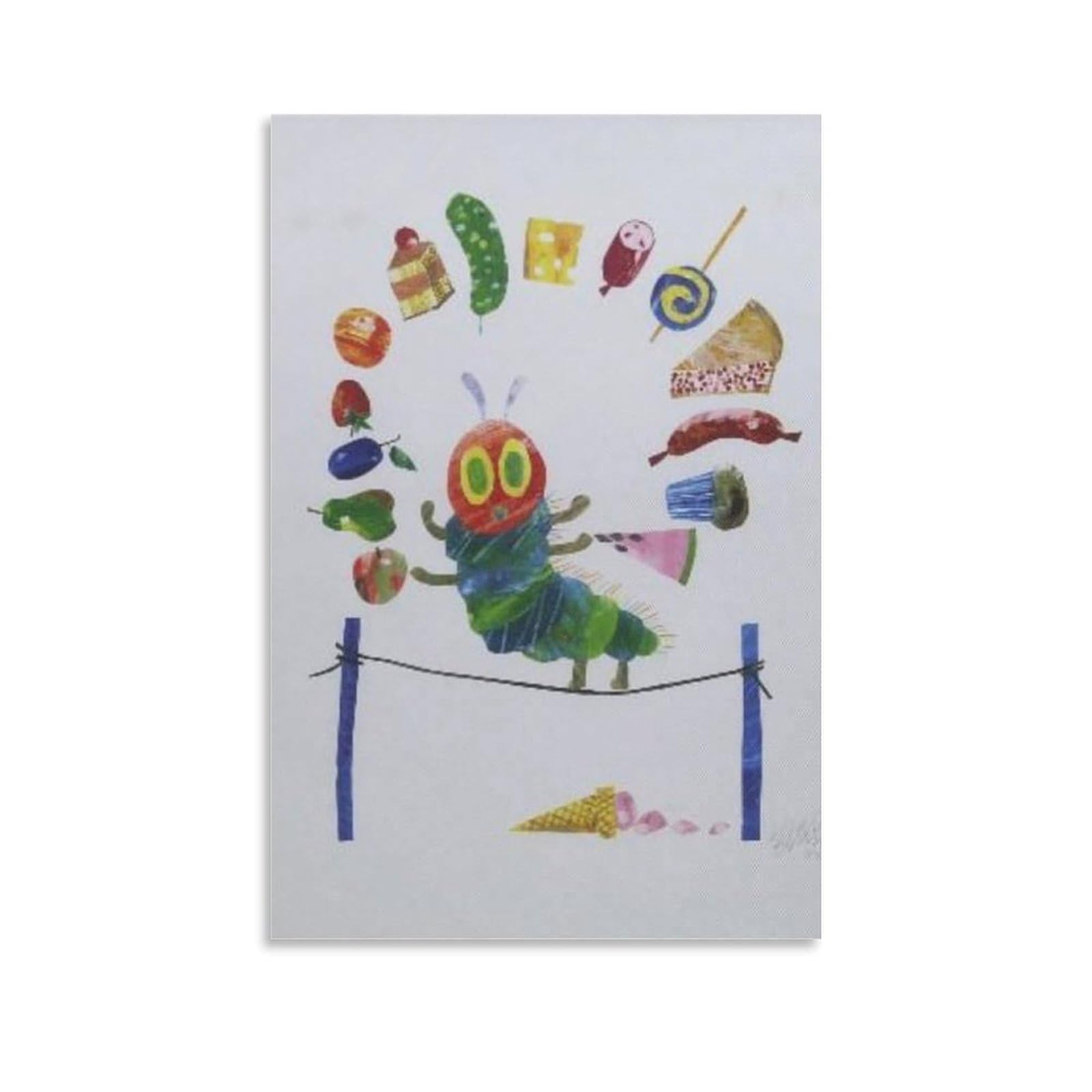Amazon.co.jp: Eric Carle エリック・カールが『はらぺこあおむし』の
