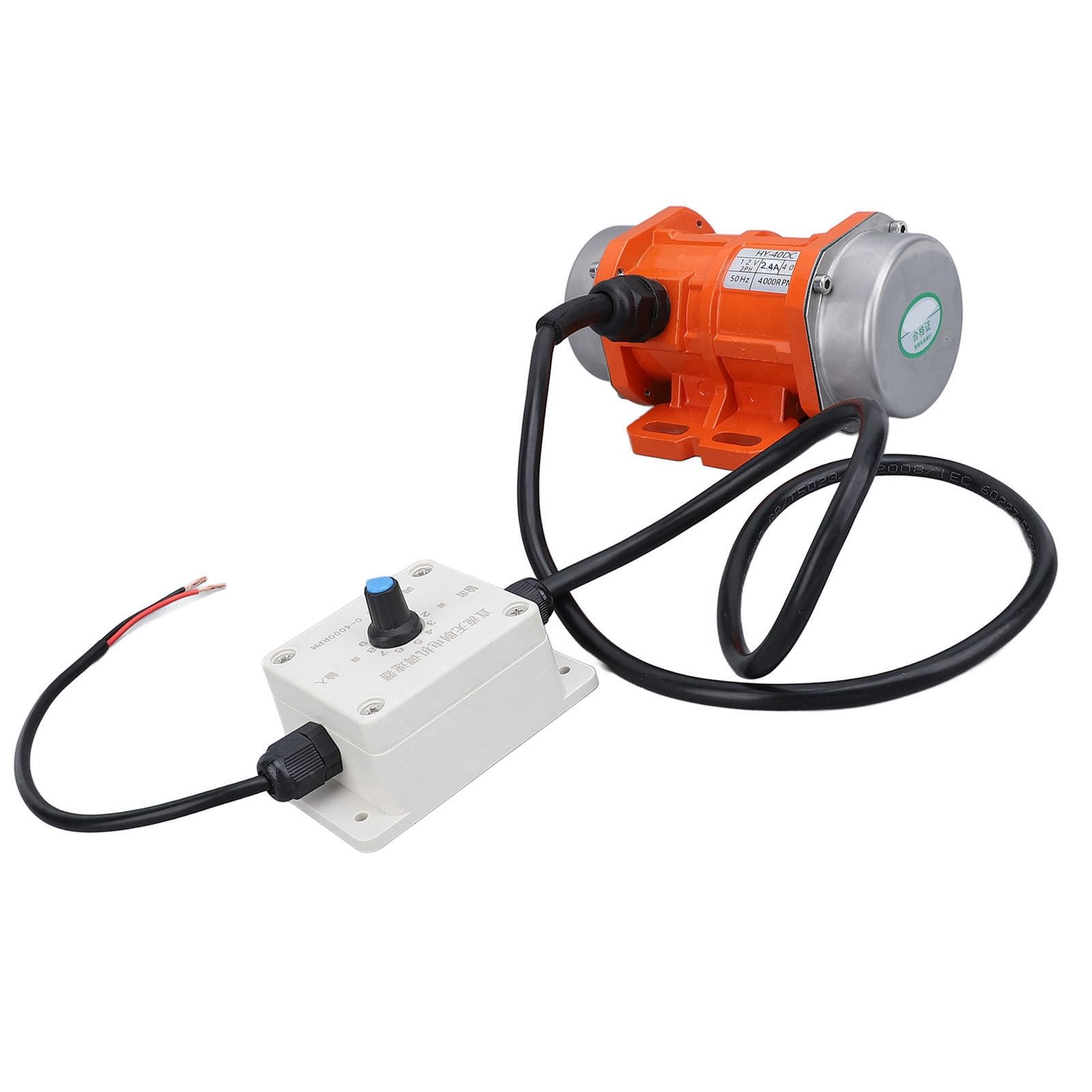 Topiky Silnik Wibracyjny do Betonu 12 V DC, Stop 4000 Obr./min (40W)