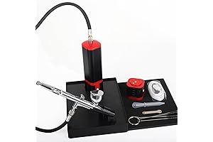 Casubaris Portable Mini Airbrush Kit for Cool Cake Decorating Ideas