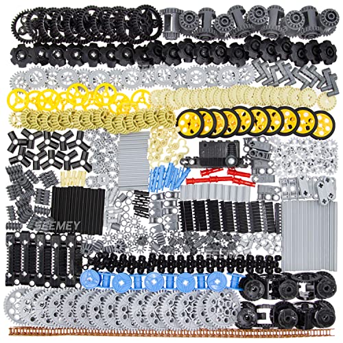 Image of SEEMEY 580Pcs technic Spare Parts Compatible with Lego technic