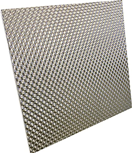 Design Engineering 95503 Floor & Tunnel Shield II 10" x 10" Adhesive Heat and Sound Insulation (0.83 sq ft)