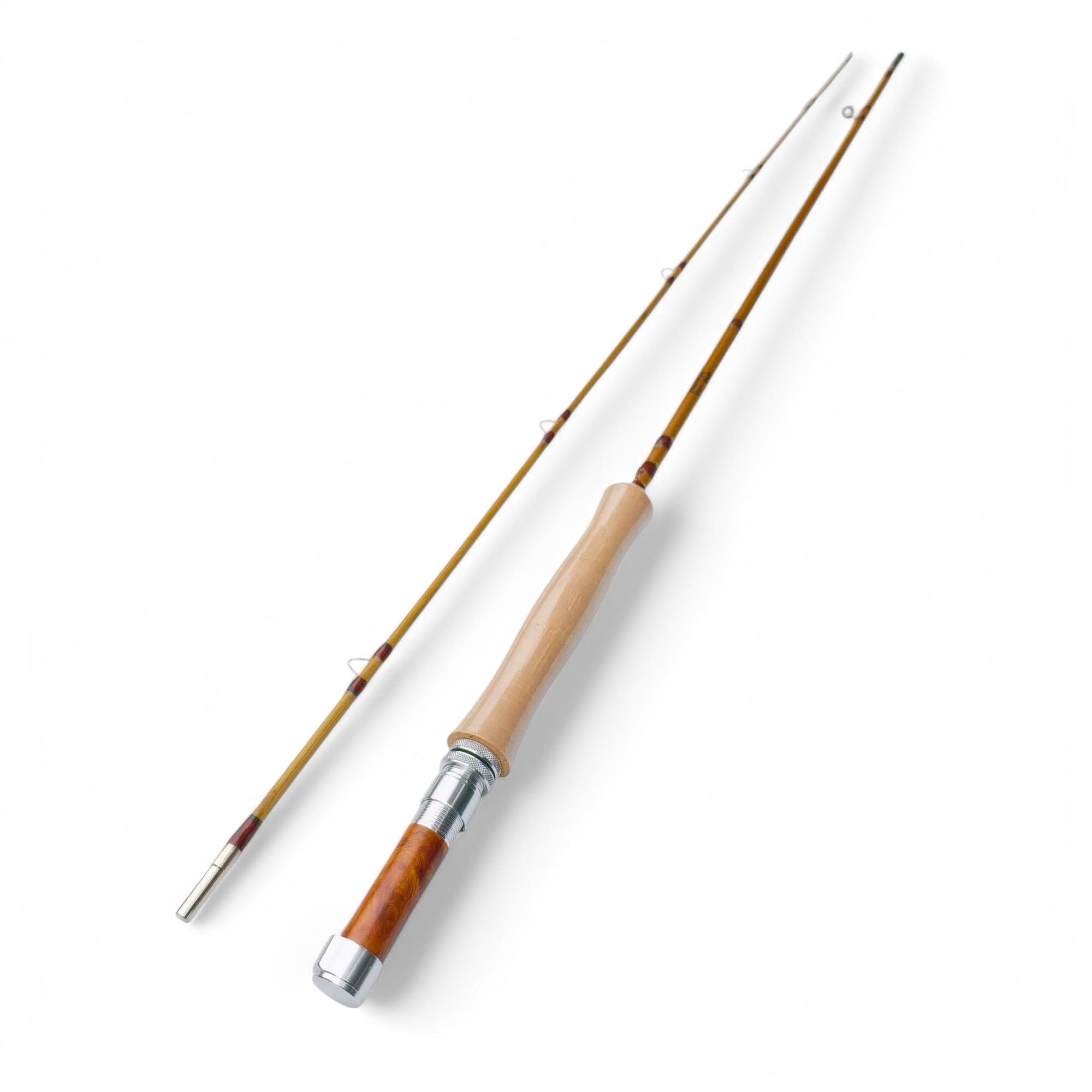 ZHUSROD 4wt | 8ft | 2pc | Bamboo Fly Rod | Leonard Letort 40 Taper (Only 1 Tip)