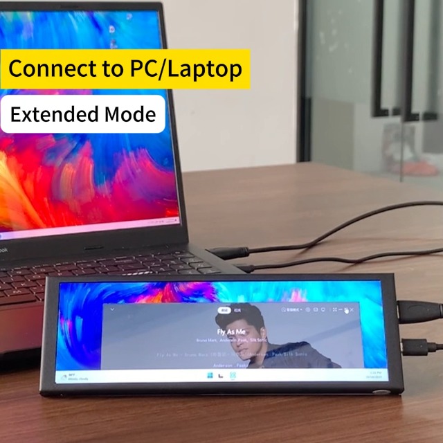 Amazon.com: LESOWN 7.84 Inch Mini Screen CPU GPU Data Temp Monitor