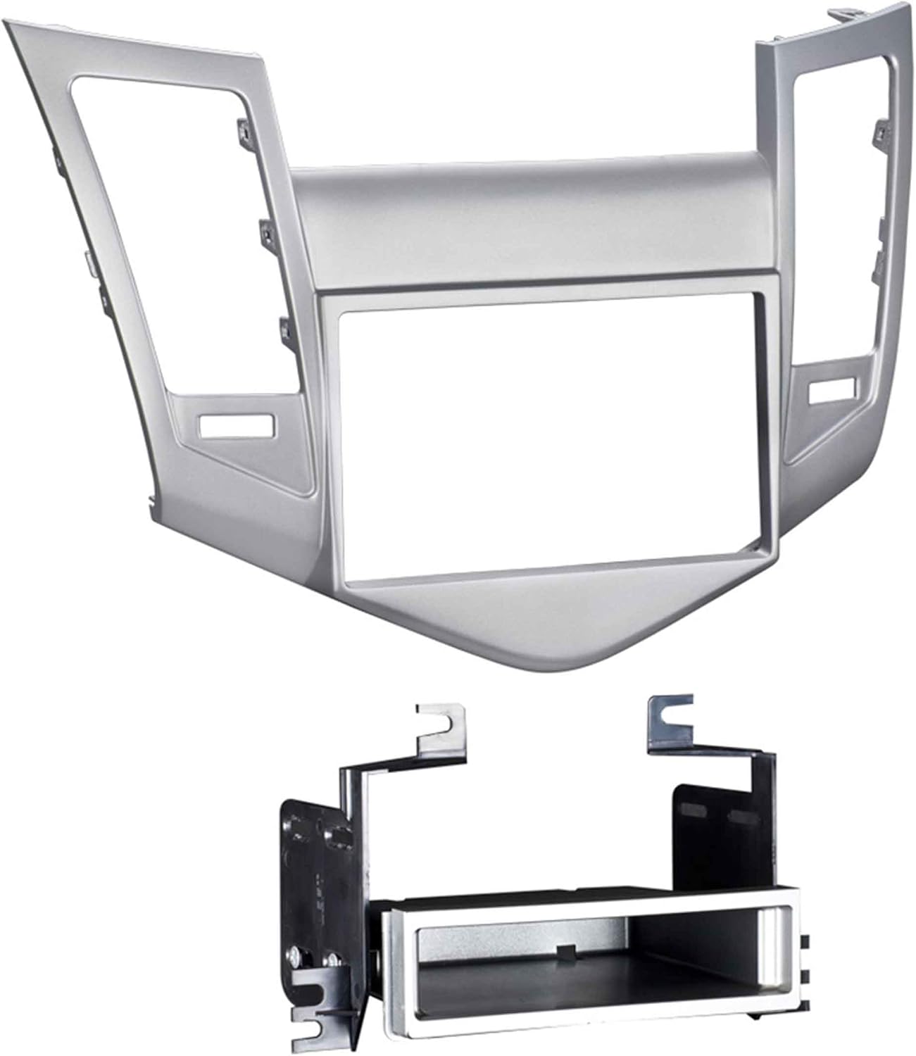 Metra 99-3011S Single/Double DIN Radio Installation Dash Kit fits 2011-2016 Chevy Cruze