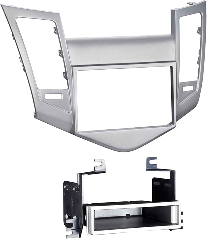 Moldura de painel Metra 99-3011S para rádio Single-DIN ou Double-DIN – Chevrolet Cruze 2011 a 2016 – 1 unidade