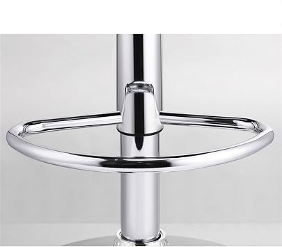 Barstools Modern Fashion PU Leather High Back High Stool Lift Bar Chair Restaurant Coffee Shop Island Chair Kitchen Counter Barstool(White)