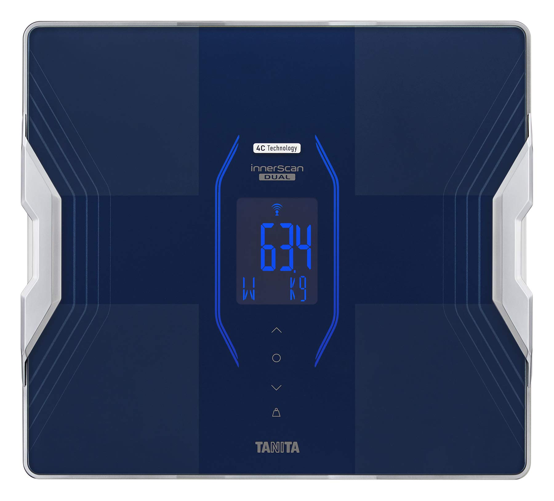 Amazon | タニタ 体組成計 スマホ連動 日本製 RD-914-BL ブルー 