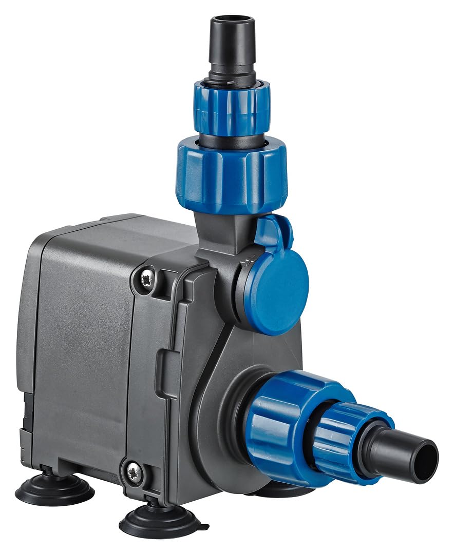 OASE 42657 OptiMax 2000 Bomba de Acuario para acuarios de Agua Dulce y Salada, Flujo de Agua Regulable, 2000 l/h, 32 W