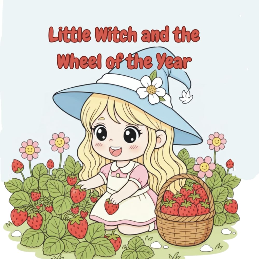 Little Witch and the Wheel of the Year: coloring book