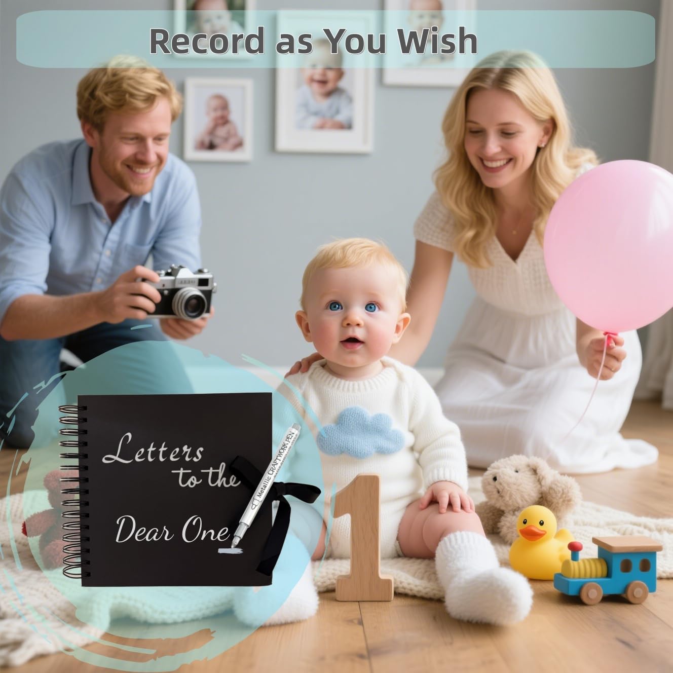 Album z listami do panny młodej, księga gości, 80 pustych stron, w twardej okładce, do scrapbookingu, na ślub, do samodzielnego wykonania, dla rodziny, na rocznicę, z zestawem akcesoriów do