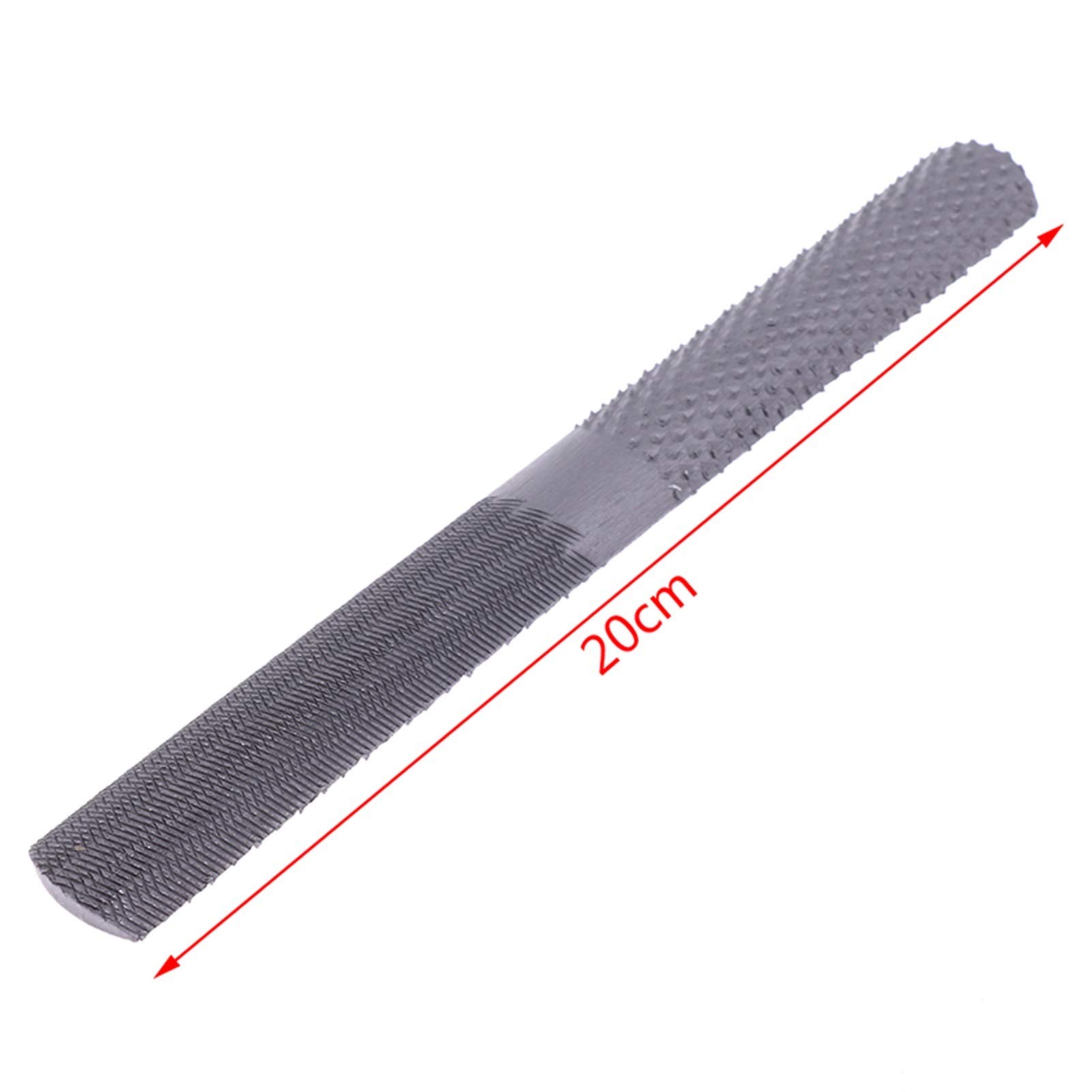 Juego de limas, Juego de limas de metal, Limas de talla de madera 4 en 1, Escofina de madera de doble corte, Aguja de relleno semicircular plana cuadrada de doble corte, Lima resistente for carpinterí