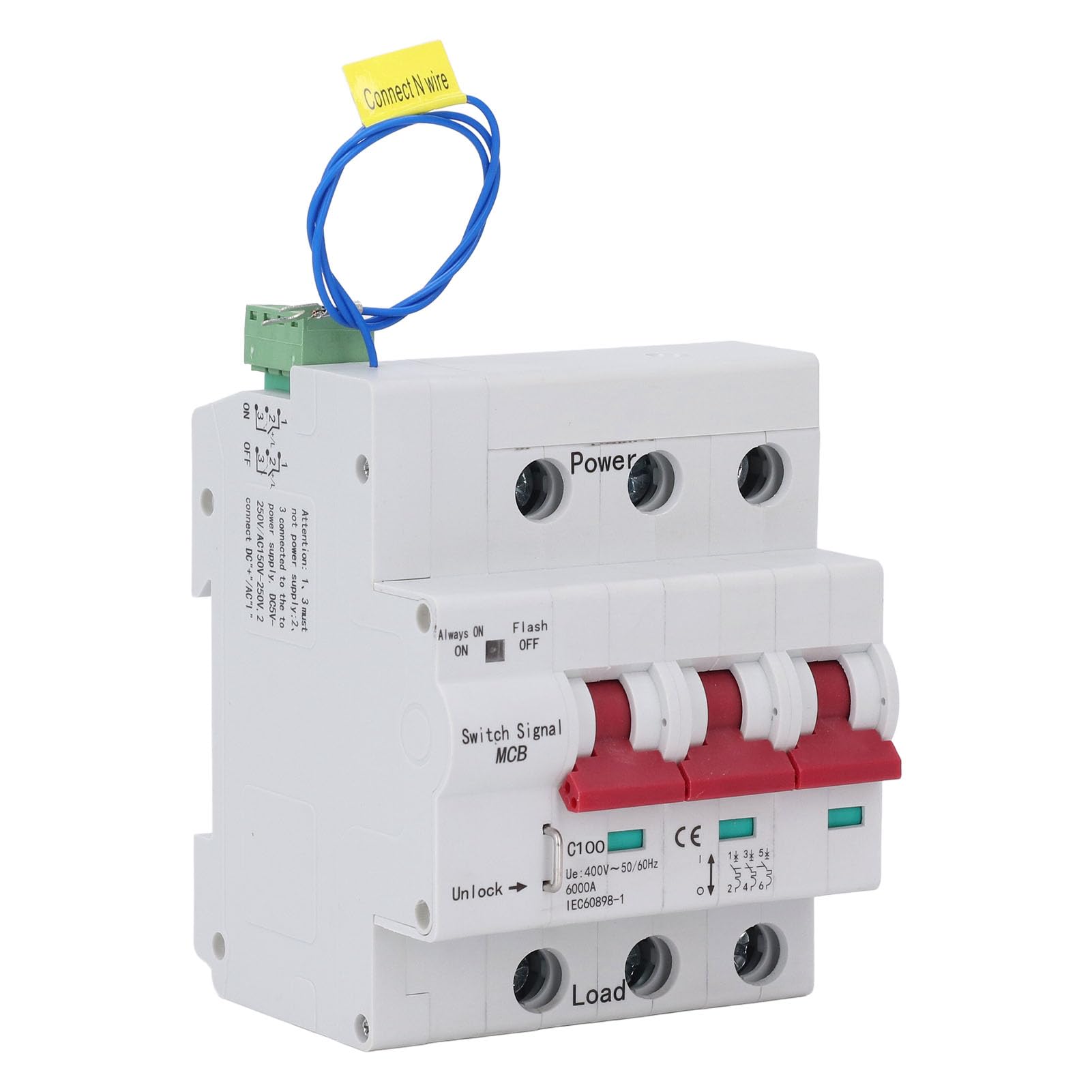Wyłącznik Nadprądowy 3P 125A AC400V, PC Control, do Sterowania