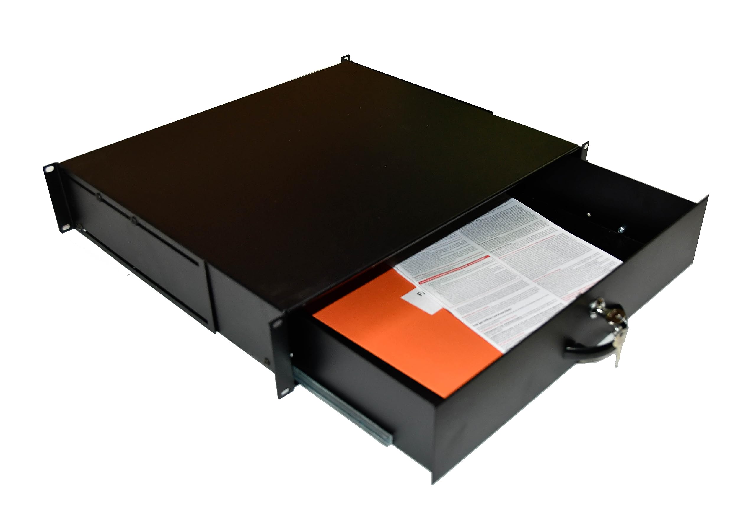 Cobox Tiroir Rack 19 Pouces 2U, Profondeur 400mm