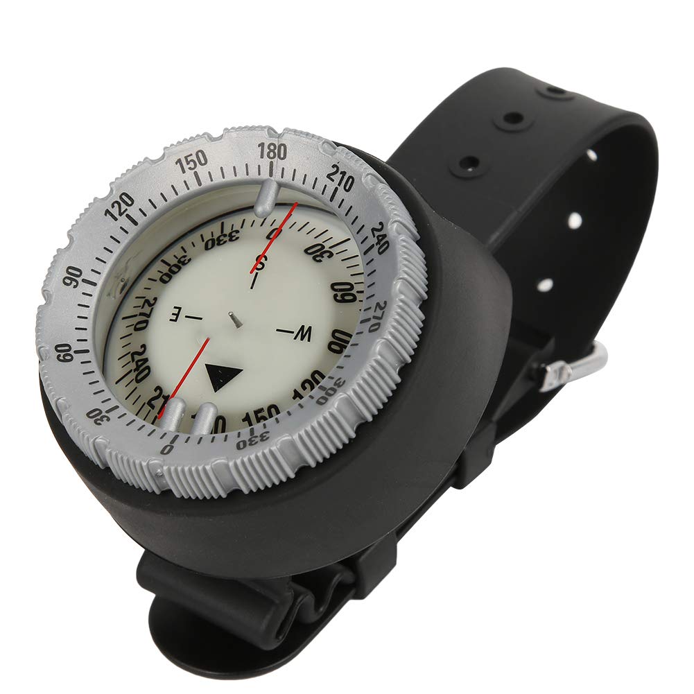 Orologio per computer subacqueo, orologi sportivi, impermeabile 50M con bussola altimetro barometro Tempo Orologi professionali per nuotatori Subacquei Vela Surf Escursionismo (Grigio)