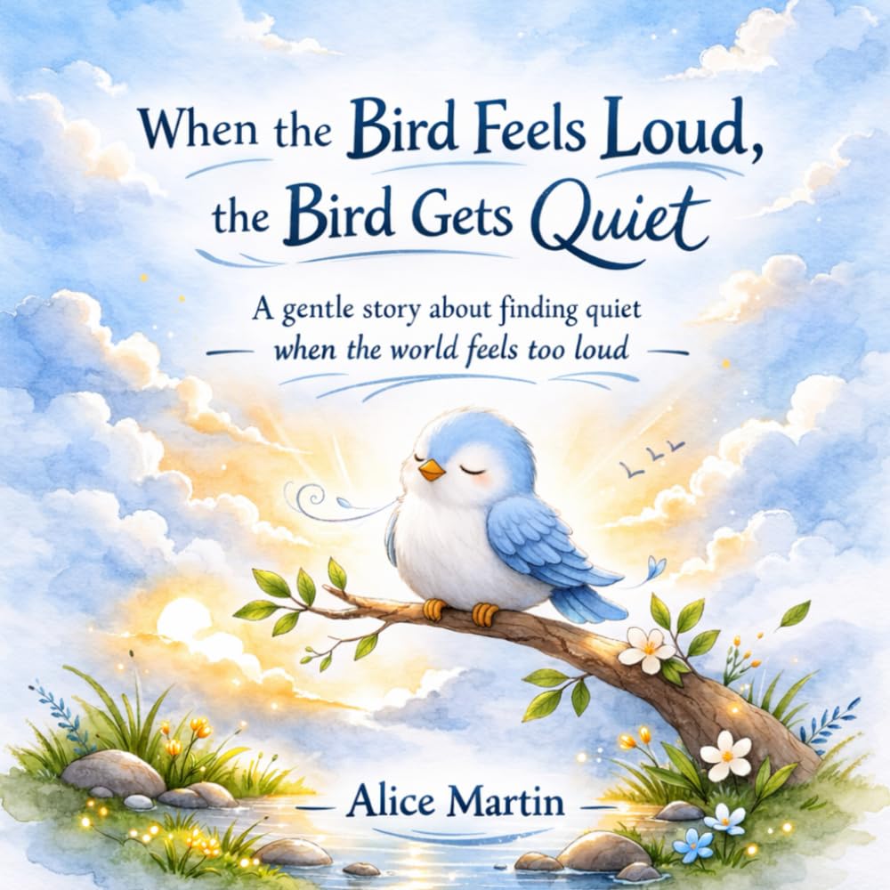 When the Bird Feels Loud, the Bird Gets Quiet: A gentle story about finding quiet when the world feels too loud