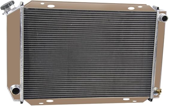 3 Row Core Full Aluminum Radiator For 1979-1993 Ford Mustang Mercury GT/LX 5.0 V8 | All Aluminum Radiator. Superior cooling performance. Long service life. Ideal For daily commuter cars & modified cars.