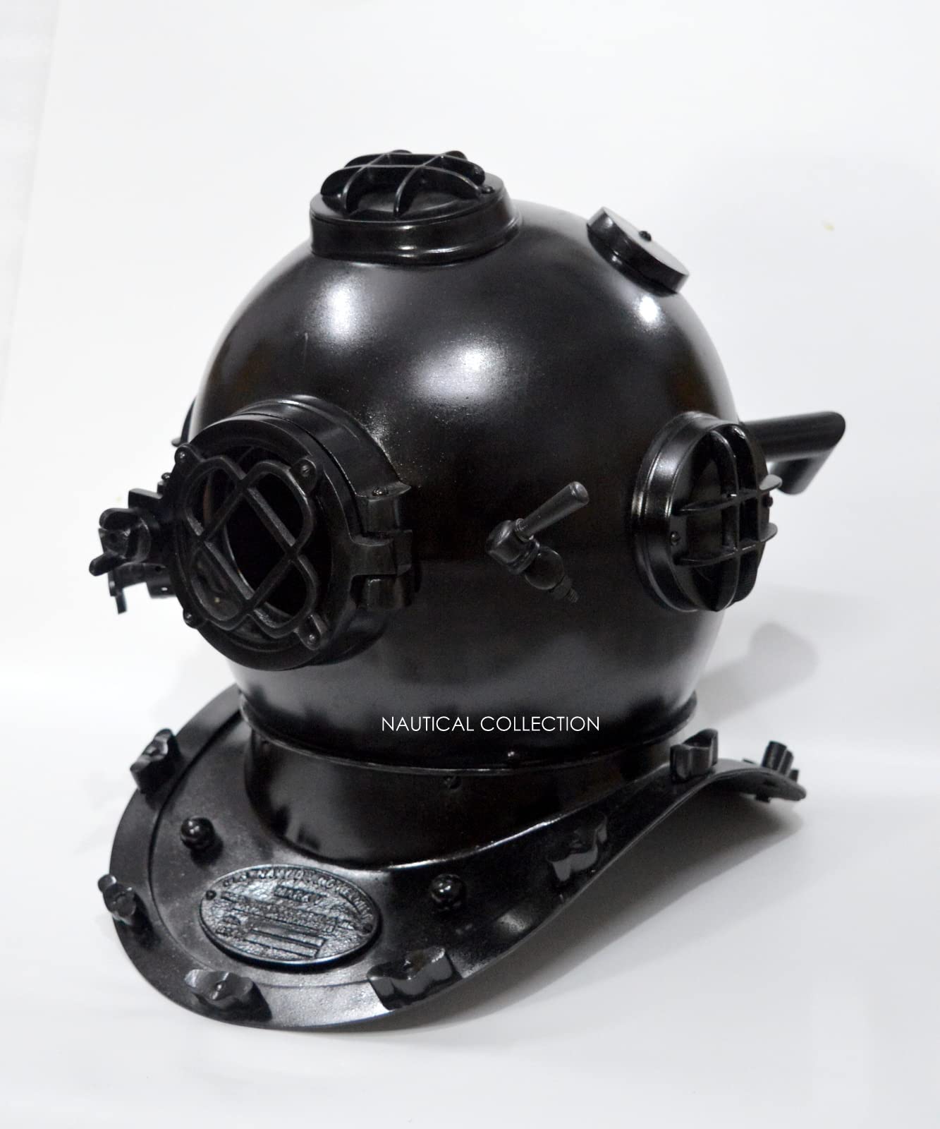 NAUTICAL COLLECTION Decorative US Navy Mark V Divers Helmet Replica Made of Solid Steel & Aluminum Scuba Diving Helmet 18