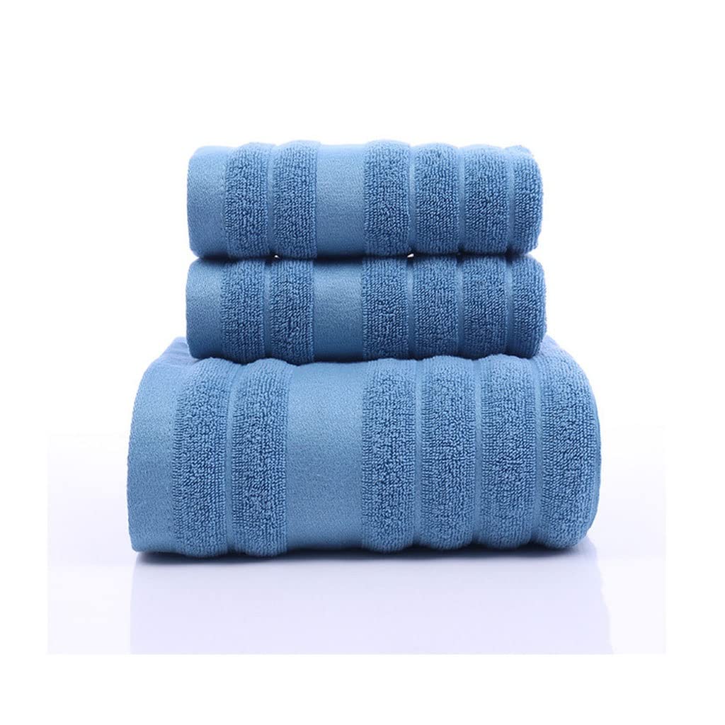 Thickening Texture Beach Towels Bathroom Bath Towels Set for Adults Absorbent and Soft Material