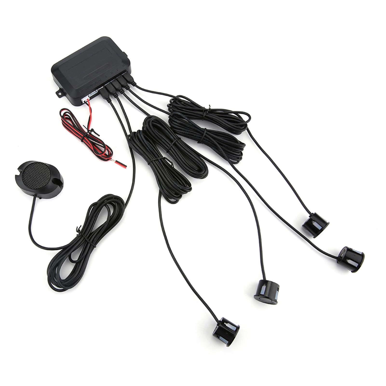 Sensore di parcheggio auto Kit retromarcia sonda indicatore acustico 12V