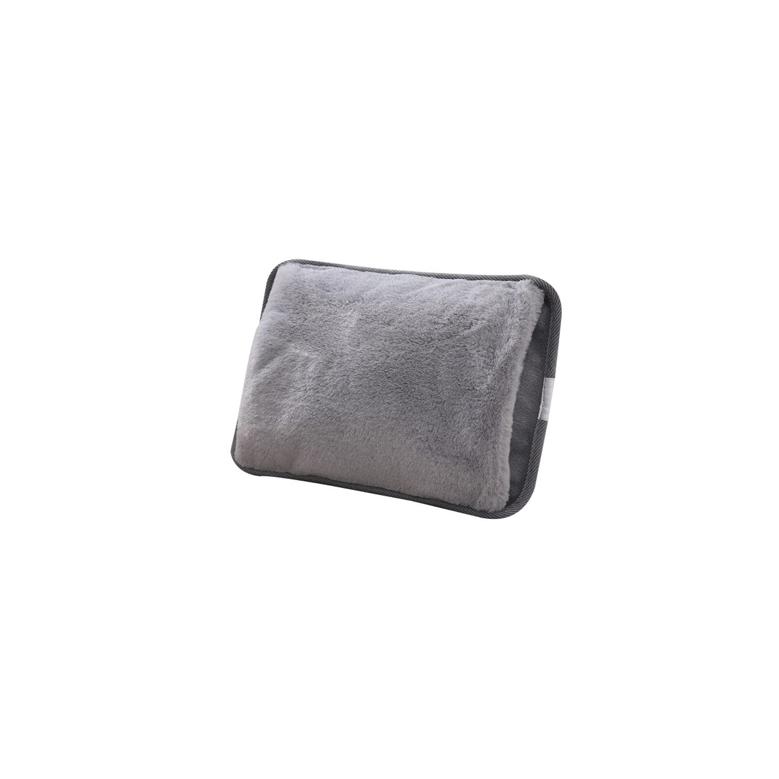 DieffematicRSD Bouillotte Chauffe-Sac électrique Chauffe-Sac Chauffant Mignon Rechargeable sécurité Lapin Fourrure réutilisable Bouteille d'eau Chaude Prise Main (Color : Gray)