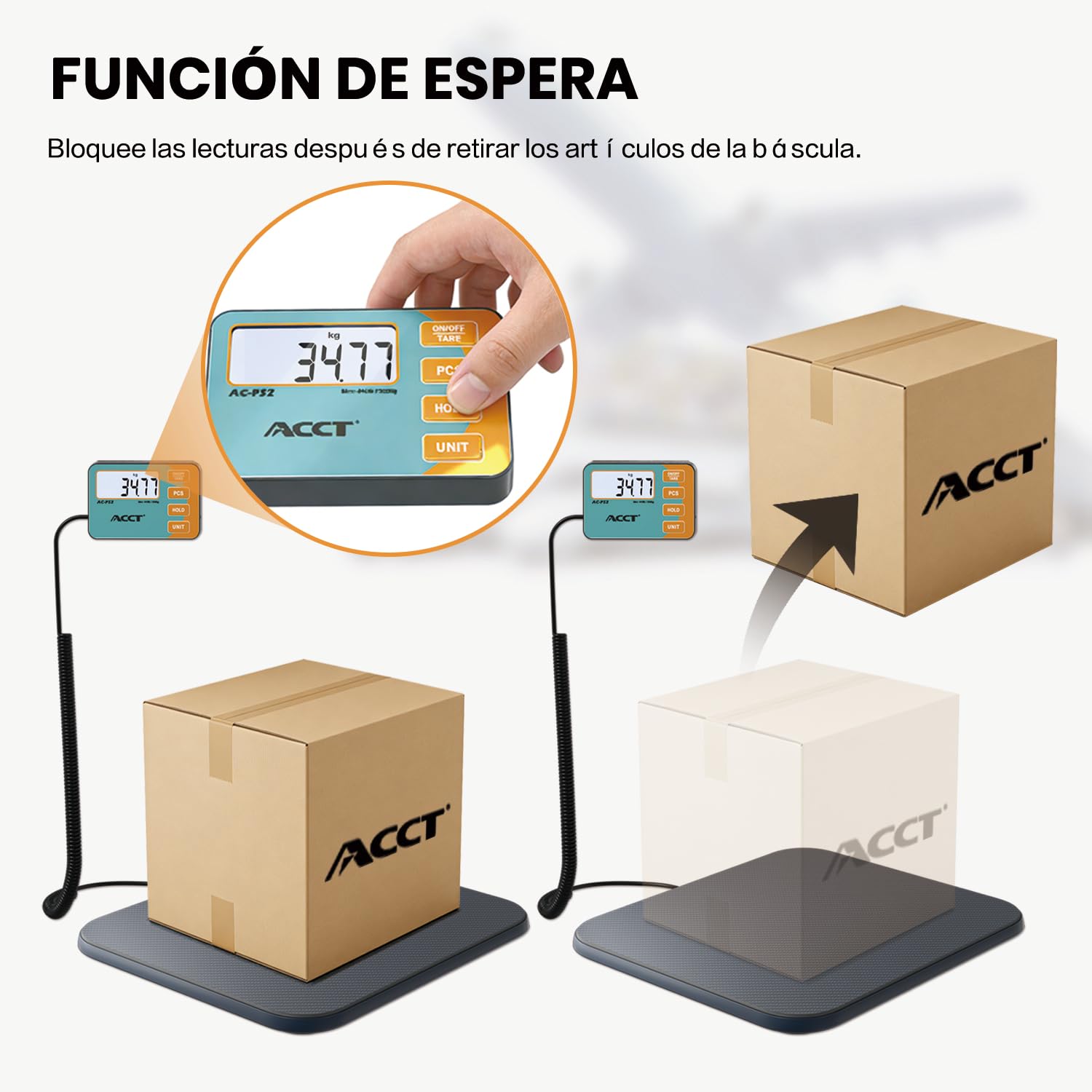 Báscula postal digital, capacidad de 200 kg, báscula comercial para paquetes, correo, almacenes, hogar, equipaje