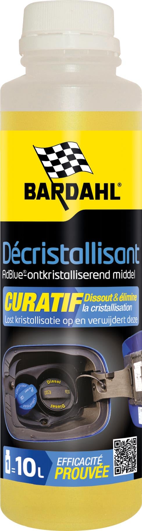 BARDAHL – Traitement AdBlue Décristallisant Curatif 250ml - Pour Diesel