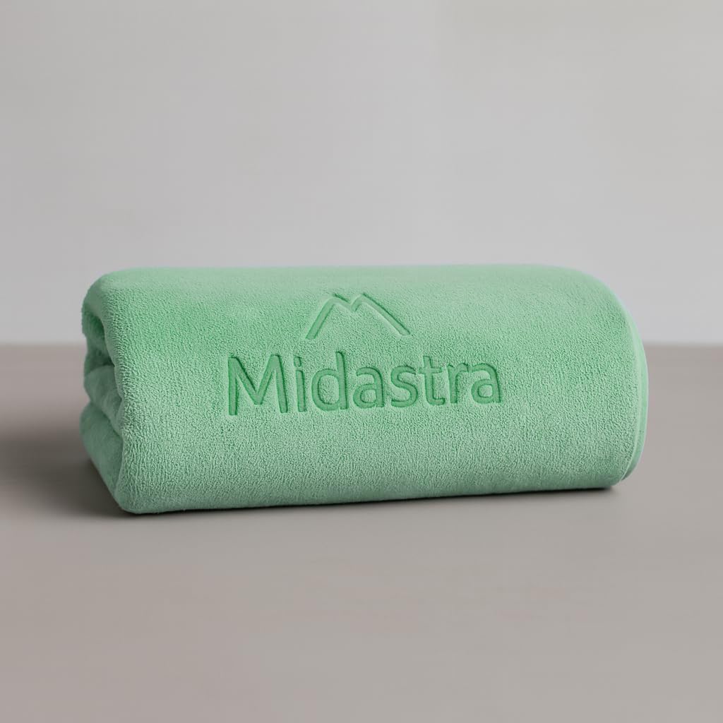 Peach Microfiber Bath Towel - Ultra Soft & Absorbent -22