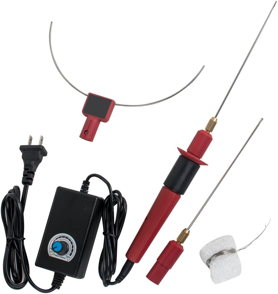 zorvo Electric Foam Cutter Kit Mini Electric Hot Foam Cutter Hot Wire