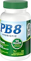 Vista 2 de Nutrition Now PB8 Pro-Biotic Vegetarian Acidophilus - Paquete de 3-120 cápsulas cada uno