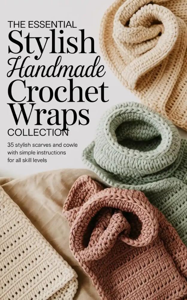The Essential Stylish Handmade Crochet Crochet Wraps Collection: 35 Stylish Scarves and Cowls with Simple Instructions for All Skill Levels