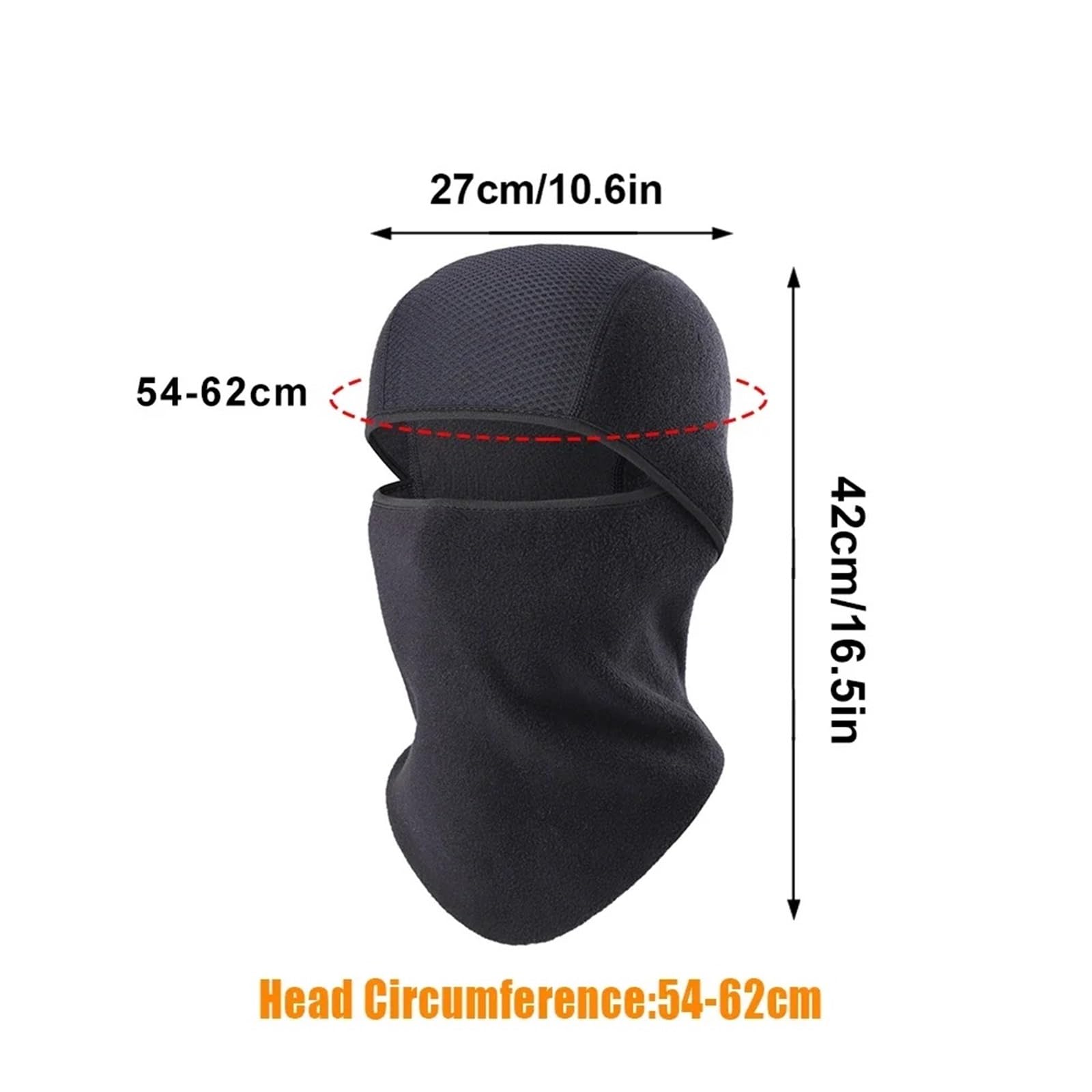 2Pcs Winter Ski Maske Volle Gesicht Thermische Radfahren Sport Wandern Snowboard Fahrrad Haube Kappe Hals Wärmer Schal Männer Frauen Für Outdoor Sports