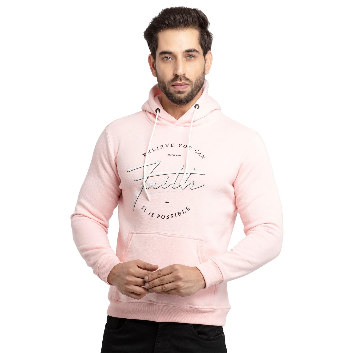 Status Quo Men Pink Printed Cotton Sweatshirt-picture-40