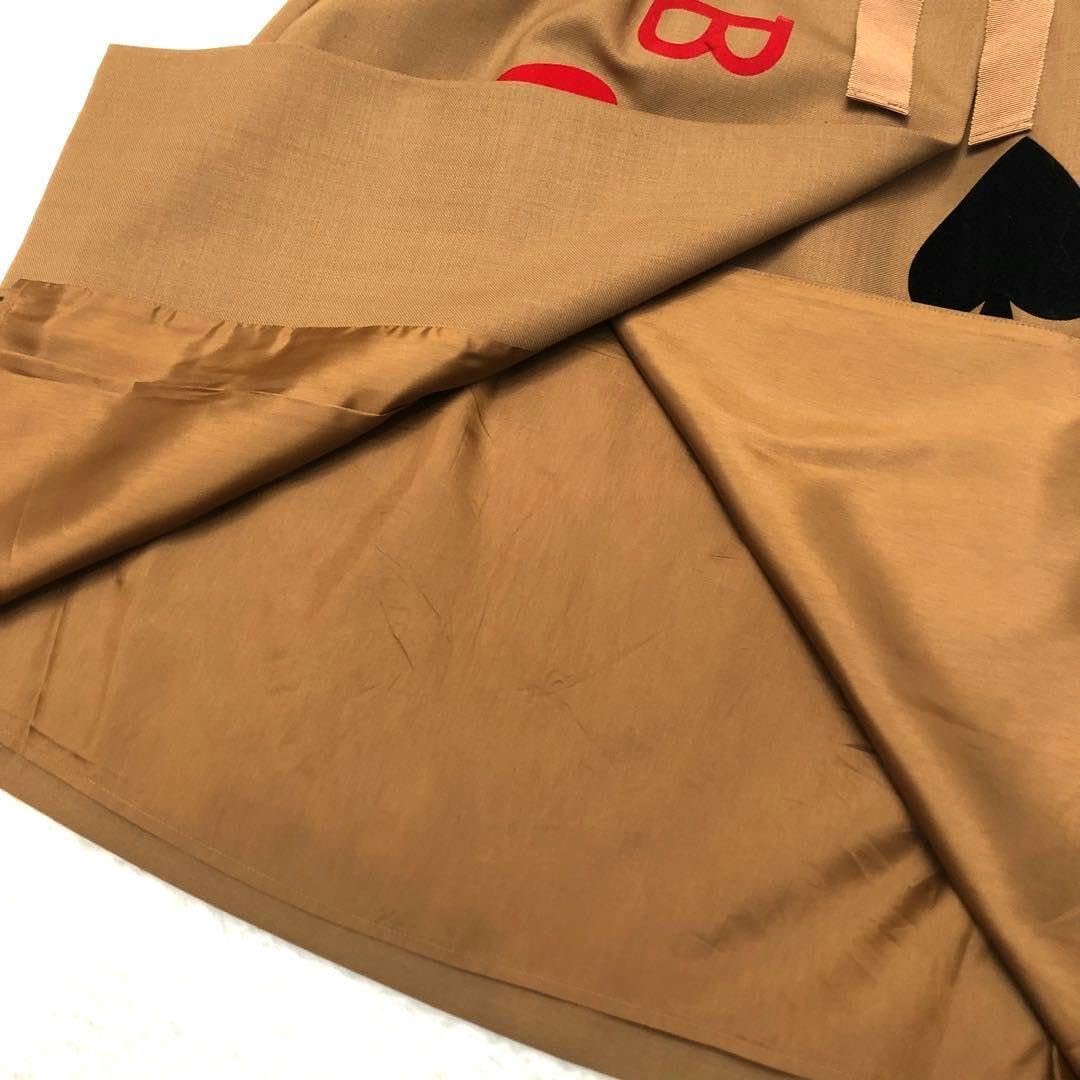 Amazon.co.jp: レアブティックモスキーノ ウールスカート トランプ