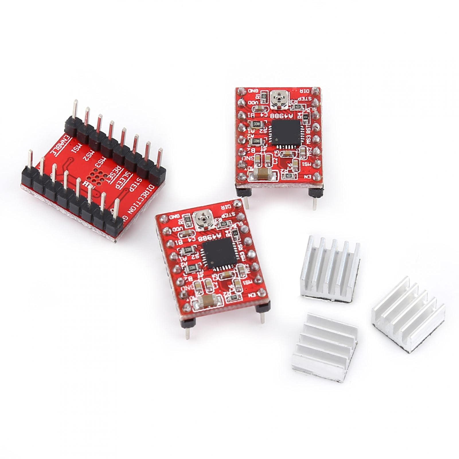 Kit de Impresora 3D Máquina de Grabado CNC Shield A4988 Drive Nano 3.0 Board con Cable USB Kit de Impresora 3D