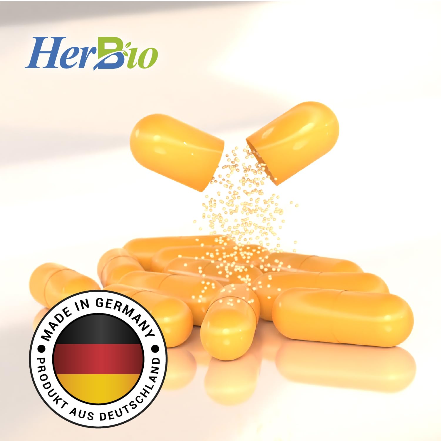 Bio Curcumin Kapseln 617 mg Curcuminoide pro Kapsel entspricht 20000 mg Kurkumapulver mit Bio Schwarzem Pfeffer 180 vegane Kapseln Made in Germany