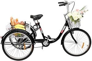 PEXMOR Adult Tricycle: Comfort on Three Wheels