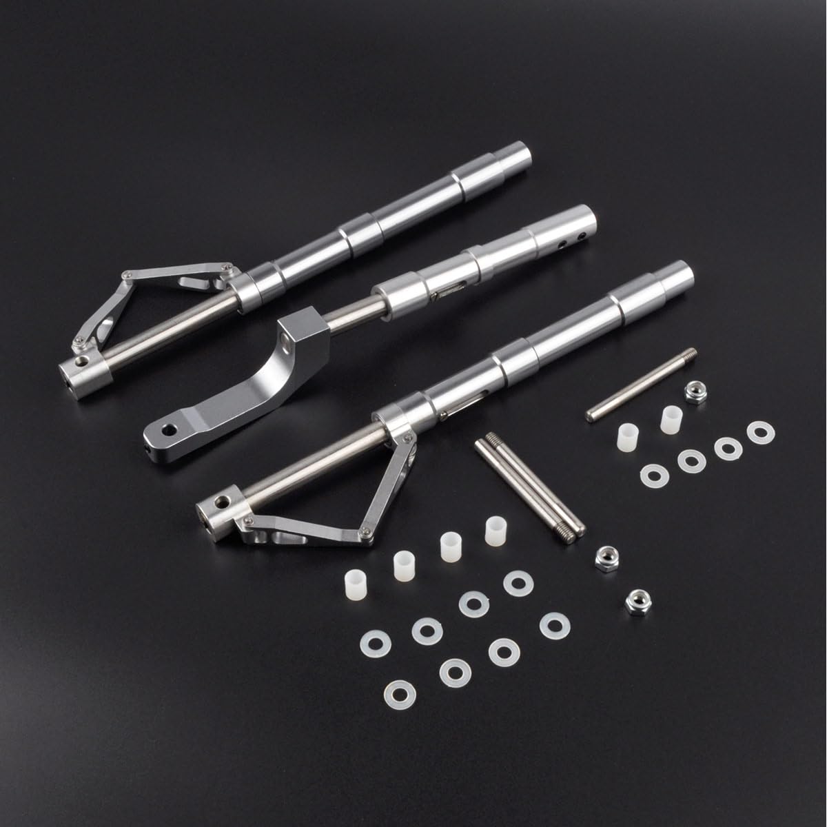 TYXTTGY RC Model Metal Anti-Vibration Landing Gear SZ002-19001 for 7-8kg Aircraft - Shock Absorbing Aircraft Parts