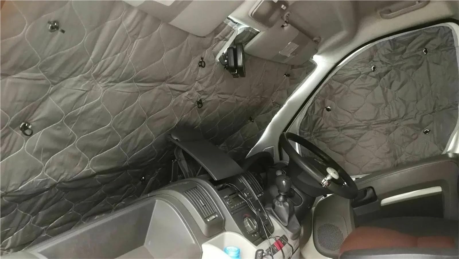 para Fiat Ducato 2006-2022, Persianas Térmicas Internas para Coche, Cubierta Parasol para Parabrisas, Kit Persiana, para Ventana Elevación Parabrisas para Coche