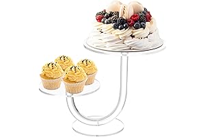 2 Tier Acrylic Cupcake Stand: Enhance Your Dessert Display