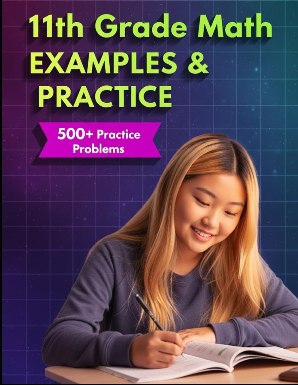11th Grade Math Examples & Practice: Master Algebra 2 and Pre-Calculus Math Skills with 24 Step-by-Step Chapters & 500+ Practice Problems (Examples & ... Tutoring, and Accelerated Learning)      Paperback – August 19, 2025